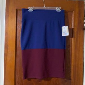 LulaRoe Cassie straight skirt. Never worn. NWT.